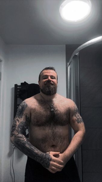 Tattooed hunk