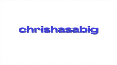 ChrisHasABigFREE profile photo 2