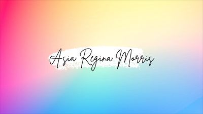 Asia Regina Morris profile photo 2