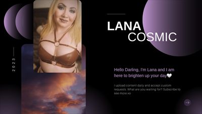 Lana Cosmic profile photo 2