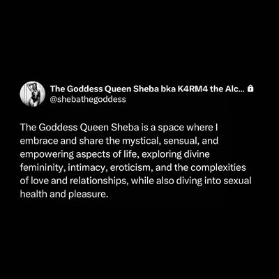 The Goddess Queen Sheba profile photo 2
