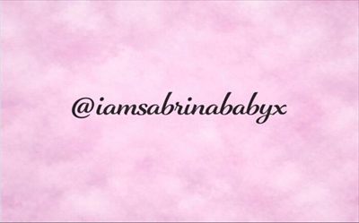 Sabrina Baby 💕 profile photo 2