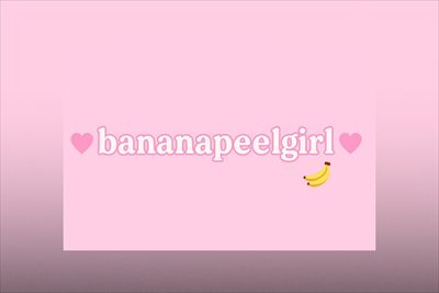 BananaaPeelGirl profile photo 2