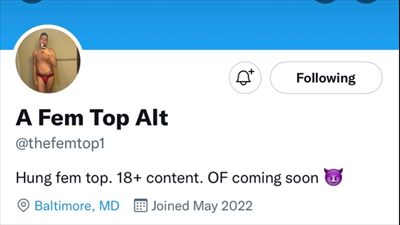 Fem Top 😈 profile photo 2