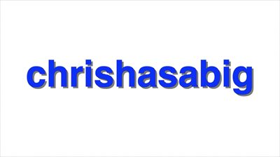 ChrisHasABig profile photo 2